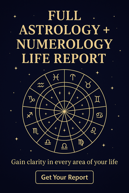 Full Astrology + Numerology Life Report